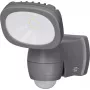 Prožektor Brennenstuhl 1178900100 Must LED IP44 IP54 Aku PIR-andur