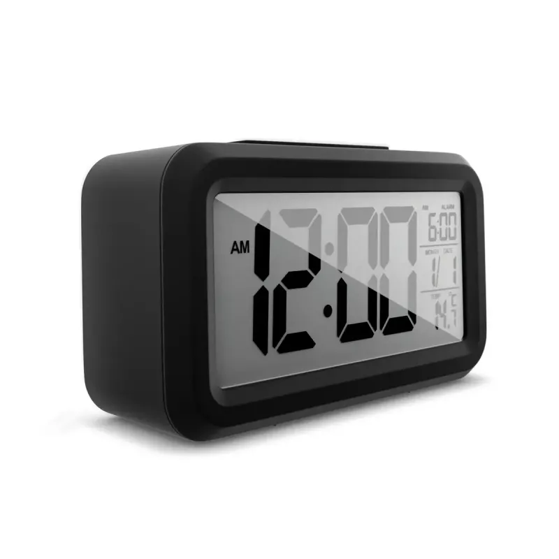 Quartz alarm clock Mebus 42435 Must