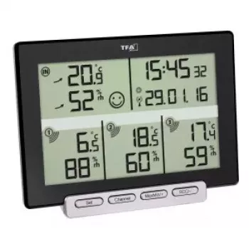 Temperatuurisaatja tfa dostmann MULTI-SENS 0–50 °C välistingimustesse, 1,5 V aku, 120 × 157 × 42 mm
