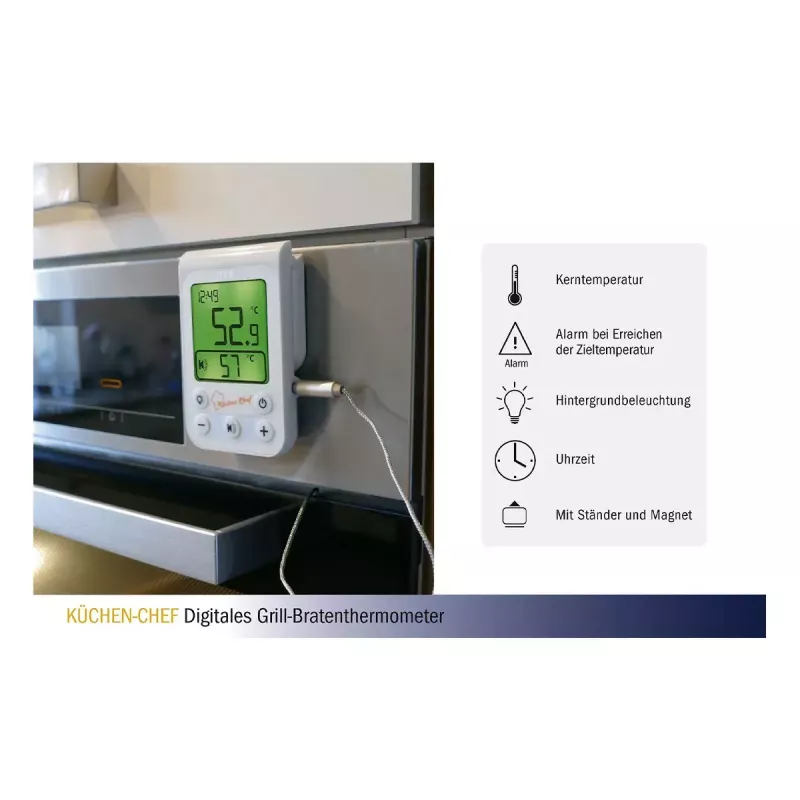 Toidutermomeeter TFA-Dostmann KÜCHEN-CHEF -20 kuni 300 °C digitaalne