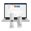TFA Dostmann WeatherHub nutikodu traadita keskkonnaandur — niiskus ja temperatuur, Wi‑Fi, vahelduvvool/aku (AA), 40×28×104 mm