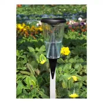 Vihmamõõtja TFA-Dostmann 47.1008 Must Läbipaistev 122mm x 122mm x 305mm