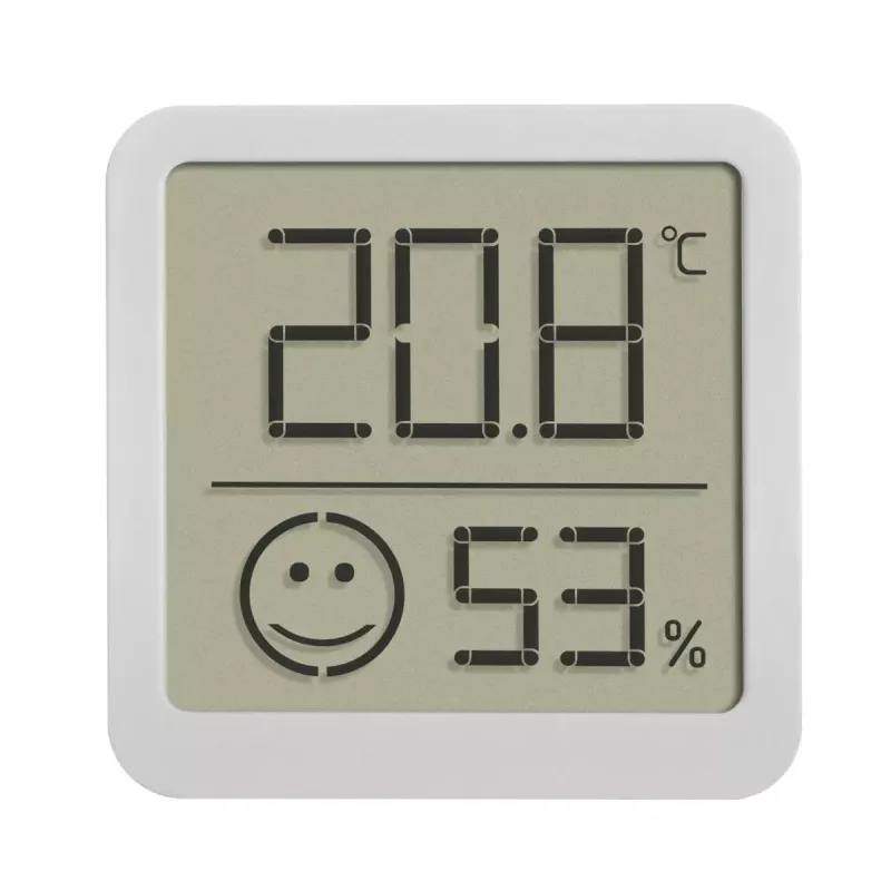 Elektrooniline keskkonnatermomeeter TFA-Dostmann 30.5053.02 sise-/välistingimustesse digitaalne hõbedane valge