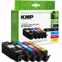 Tindikasseti komplekt KMP ühildub Canon PGI-550/CLI-551 XL-iga – mitmikpakend