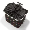 Kandekott Reisenthel Carrycruiser — 40 L, alumiiniumraam, polüester, 420×320 mm, must/mitmevärviline
