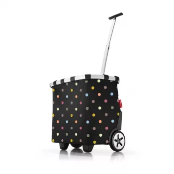 Kandekott Reisenthel Carrycruiser — 40 L, alumiiniumraam, polüester, 420×320 mm, must/mitmevärviline