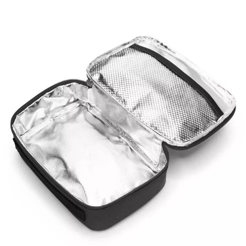 Termokonteiner Reisenthel Thermocase Dots 1,5 L Must Alumiinium Polüester