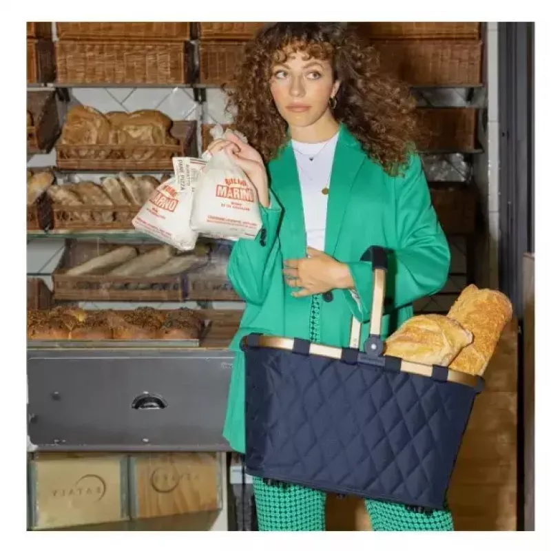 Ostukorv Reisenthel carrybag Gold 22L Taaskasutatud plastik