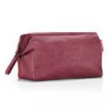 Kosmeetikakohver Reisenthel travelcosmetic punane, polüester, 4 l, 260×135 mm
