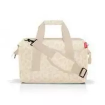 Käekott Reisenthel allrounder M — Polüester, keskmine, 18 L, 400×240 mm, beež pruuni rihmaga