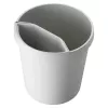Paberikorv Helit H6105882 18 L ümmargune plastikust hall