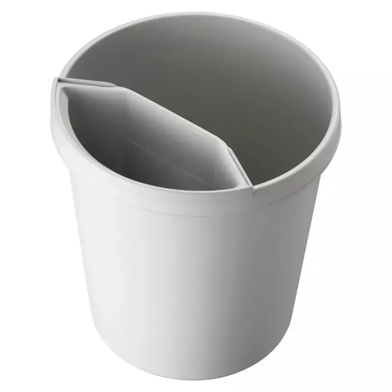 Paberikorv Helit H6105882 18 L ümmargune plastikust hall