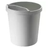 Paberikorv Helit H6105882 18 L ümmargune plastikust hall