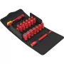 Socket set Wera 8100 SA VDE 1 Zyklop Knarrensatz 1/4 inch — ratchet ja isoleeritud padrunid