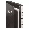 eralduslehtedega raamat Pagna 24241-04 must A4