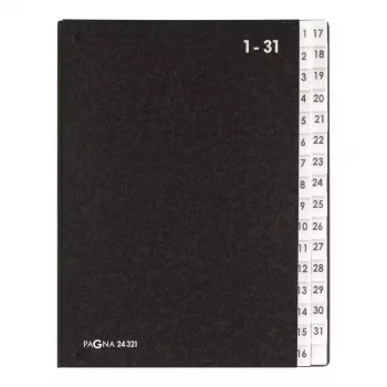 jaotusraamat Pagna 24321-04 must A4