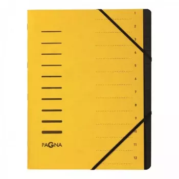 Tab Index A4 Pagna 40059-05 Kollane