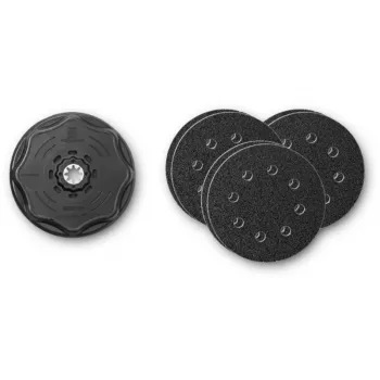 FEIN 63806195210 tarvikute komplekt pöörleva tööriista lihvimiseks, lihvimisvarustus, ratta läbimõõt 11,5 cm