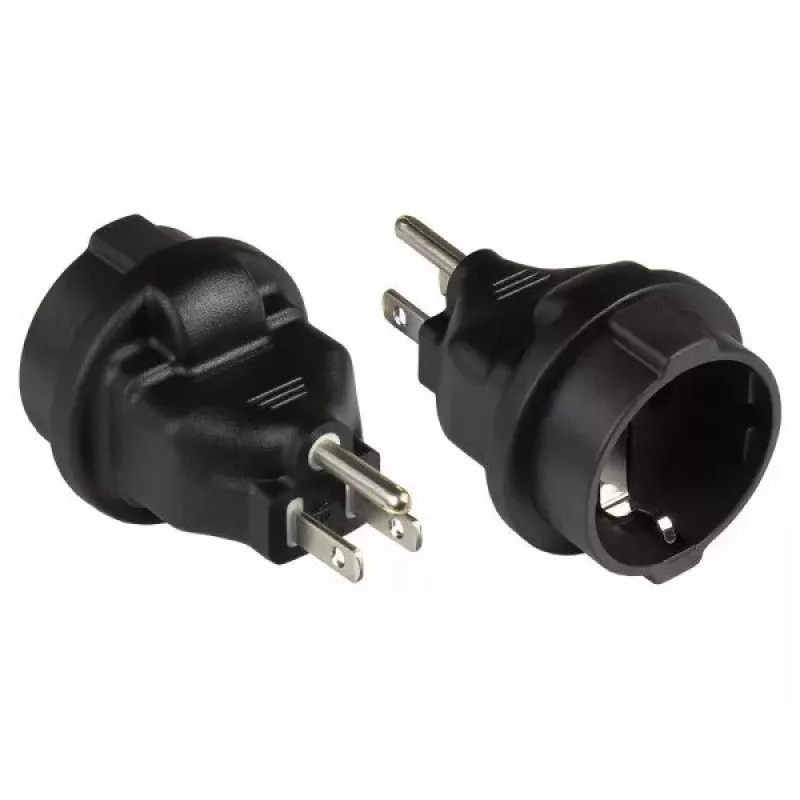 Good Connections PA-4502S toitepistiku adapter USA Type B - Type F (CEE 7/3), must