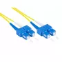 Fiiberoptiline kaabel Alcasa LW-930SC 30 m 2x SC kollane