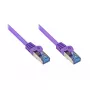 Võrgukaabel Alcasa Cat6a RJ-45 3m Violetne