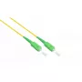 Fiiberoptiline kaabel Alcasa LW-S905SASA 5 m SC FTTH kollane