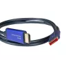 Video kaabli adapter Alcasa 4860-SF050B 5m DisplayPort-HDMI-le sinine