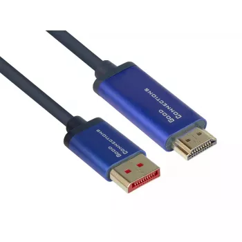Video kaabli adapter Alcasa 4860-SF050B 5m DisplayPort-HDMI-le sinine