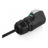 Alcasa S1 IC01-24F01 LC Must 3 m Sirge Pistmik