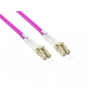 Fiiberoptiline kaabel Alcasa LW-P8100LC4 100 m 2x LC Violet