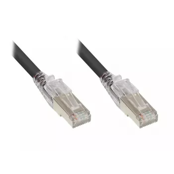 Võrgukaabel Alcasa 8060-HV200S Must 20 m Cat6a S/FTP