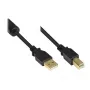 USB-kaabel Alcasa GC-M0079 0,5 m USB A USB B Must
