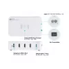 Mobiilseadme laadija Alcasa PCA-D005W Universal Valge AC traadita kiirlaadimine