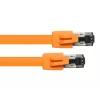 Võrgukaabel Alcasa 8080-050O 5m Cat8.1 S/FTP oranž