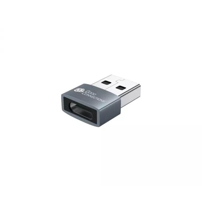 USB soovahetaja Alcasa USB-AD203-5 USB-A-pesa USB-C emane Hall