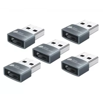 USB soovahetaja Alcasa USB-AD203-5 USB-A-pesa USB-C emane Hall