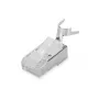 Digitus CAT 6A modulaarpistik ümarkaabli jaoks varjestatud 100 tk RJ-45 isane