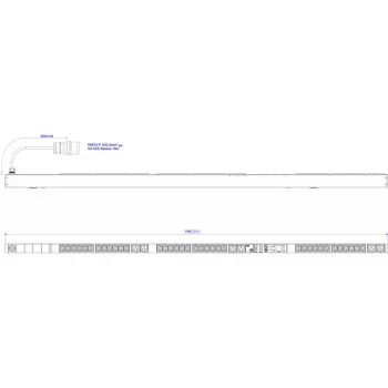 Toitejaotusseade Bachmann BlueNet BN3500 400V AC 42 pistikupesa