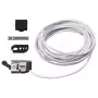 Ukse/akna andur ABB WRK/W juhtmega, must/valge, CE-sertifikaadiga, pakend 20×80×80 mm