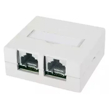 Pistikupesa RJ-45 Telegärtner J00023A0056 valge