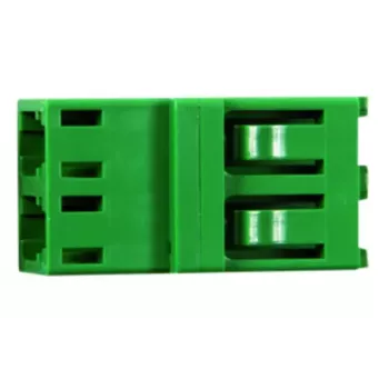 Fiiberoptiline adapter LC/APC Telegärtner J08071A0004 roheline