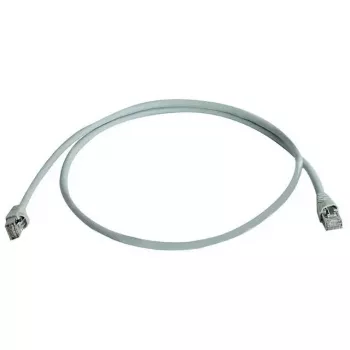 Võrgukaabel Telegaertner Cat6a SF/UTP (S-FTP) 0,25 m, RJ45–RJ21, niklikontaktid, hall