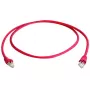 Võrguparanduskaabel Telegaertner MP8 FS 500 LSZH Cat6a 0,25 m Punane SF/UTP (S-FTP) RJ45–RJ45