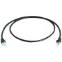 Võrgukaabel Telegaertner MP8 FS 500 LSZH 0,25 m Cat6a SF/UTP RJ-45 – Must