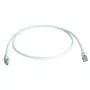 Võrgukaabel Telegaertner Cat6a S/FTP (S‑STP) RJ-45–RJ-45 0,25 m Valge