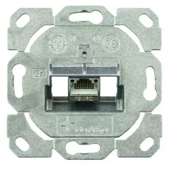 Pistikupesa RJ-45 Telegärtner J00020A0531 Metallik 1-mooduliline Kategooria 6a