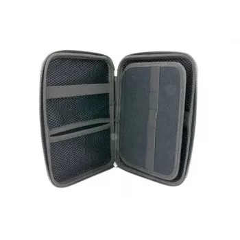 Meigi-/maniküürikohver TROIKA CBO11/BK Must Nahk Samet 160x220x50 mm