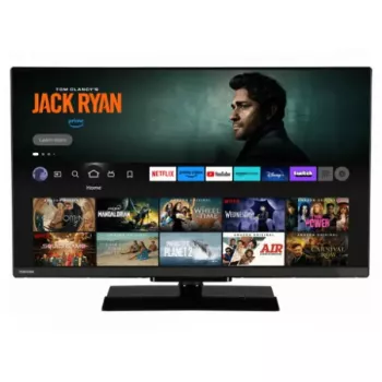 Toshiba 32LV3F63DA 32-tolline (81,3 cm) Full HD DLED nutiteler, 1920×1080, 250 cd/m², DVB-C/DVB-S2/DVB-T2, must
