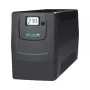 Katkematu toiteallikas ONLINE USV-Systeme YUNTO Smile 400 Line-Interactive 0,4 kVA 240 W 2 vahelduvvoolu pistikupesa 12 V 4,5 Ah LCD Torn