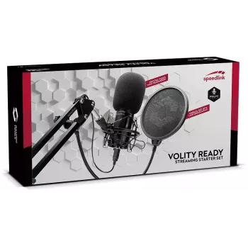 Stuudiomikrofon SPEEDLINK Volity Ready must